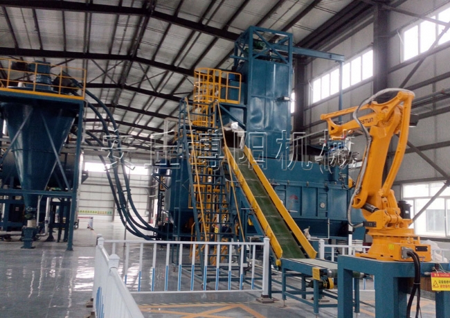 聚丙烯機器人自動拆袋機全流程自動化作業(yè)是什么？